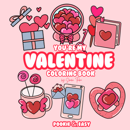 Valentine Coloring Book - Part 2 | Digital Download