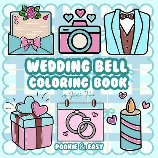 Wedding Bell Coloring Book - Part 3 | Digital Download