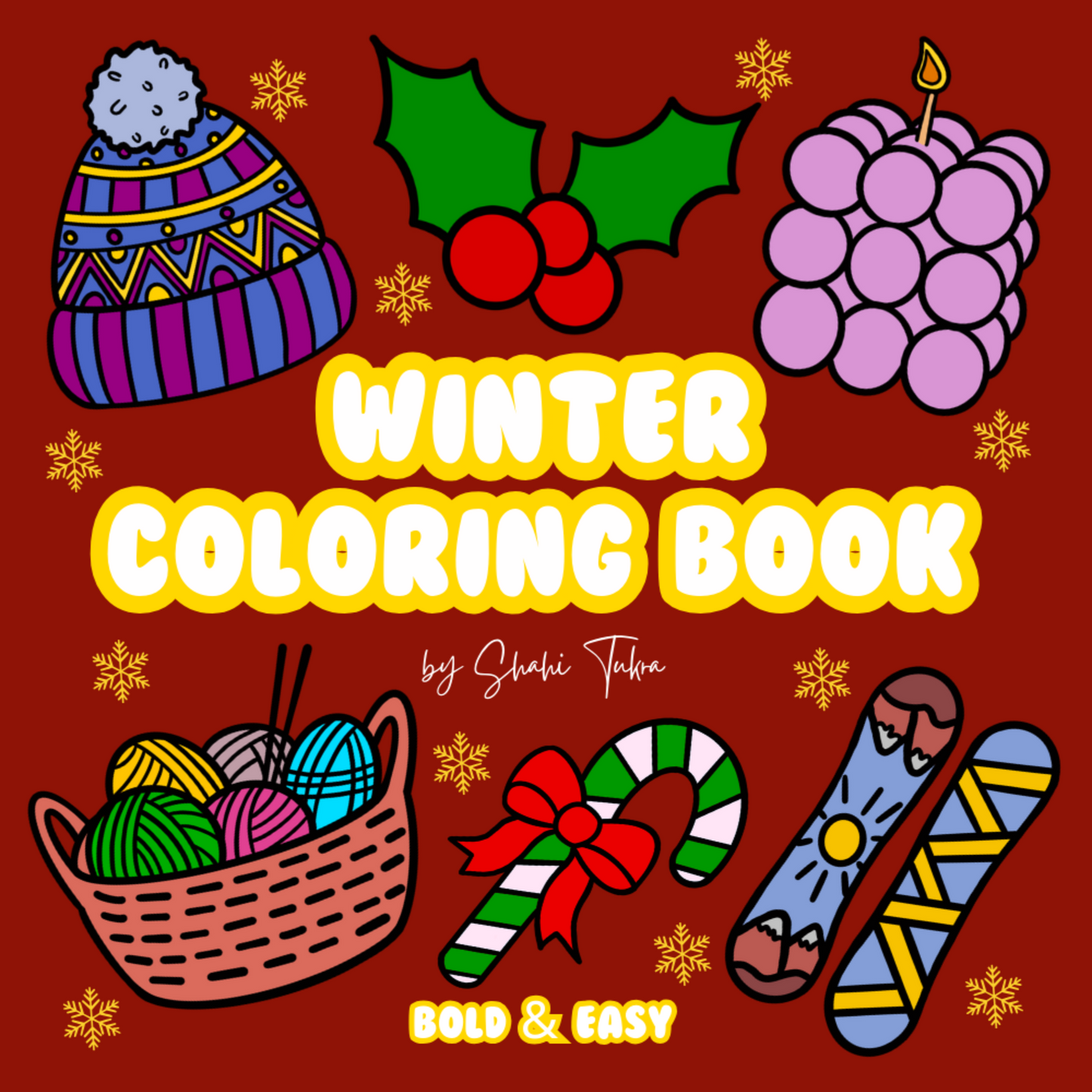 Winter Coloring Book | Digital Download